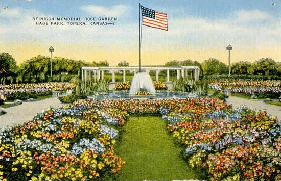Reinisch Memorial Rose Garden, Gage Park, Topeka